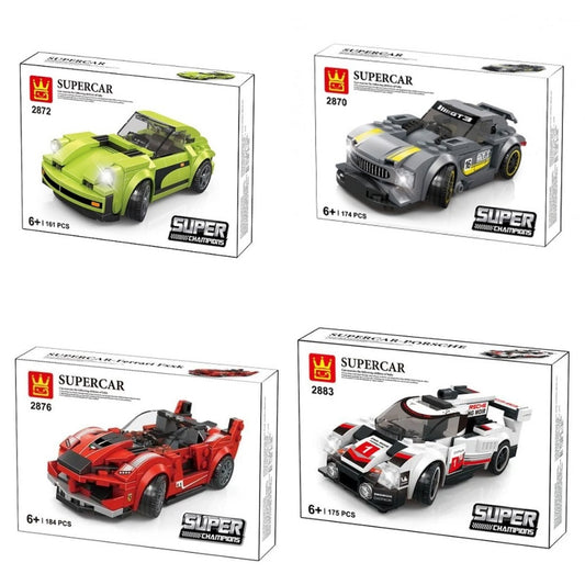 Wange Building Blocks - Racing Car