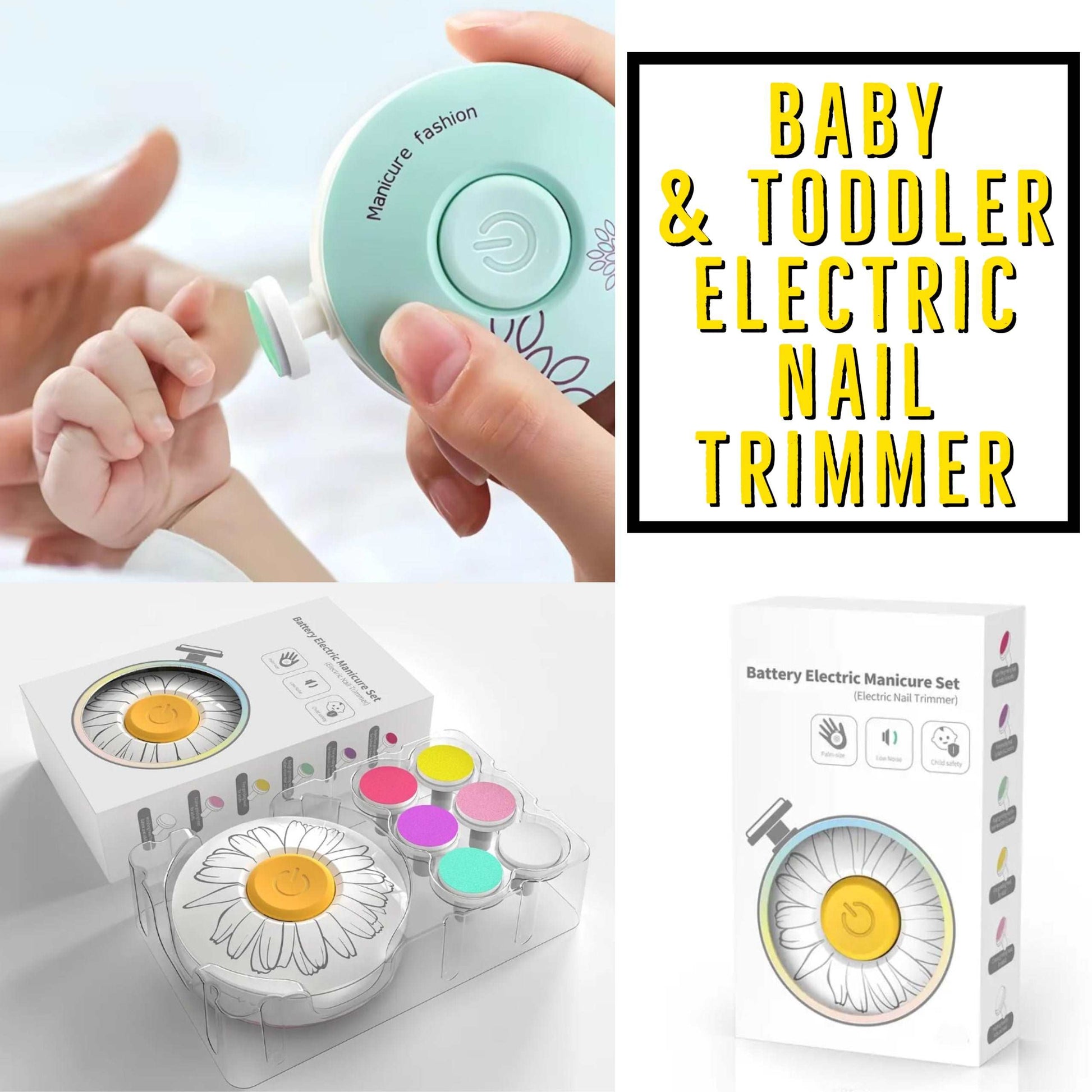 Baby & Toddler Nail Trimmer - Daisy Baby & Toddler Nail Trimmer