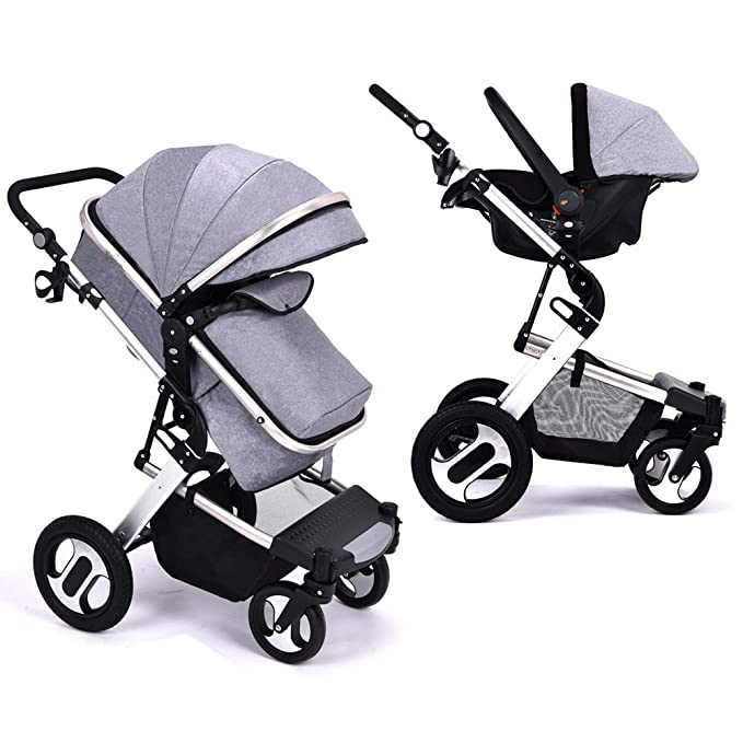Baby Travel System - Chai Luxury Light-Weight Stroller & Travel System - 3 Modes