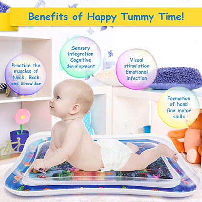 Baby Tummy Time Mat - Inflatable Water Baby Tummy Time Mat