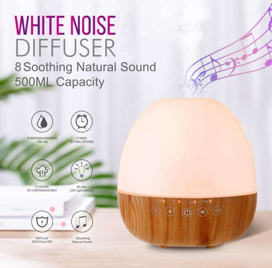 Diffuser - 3IN1 White Noise & Lullaby Diffuser & Nightlight