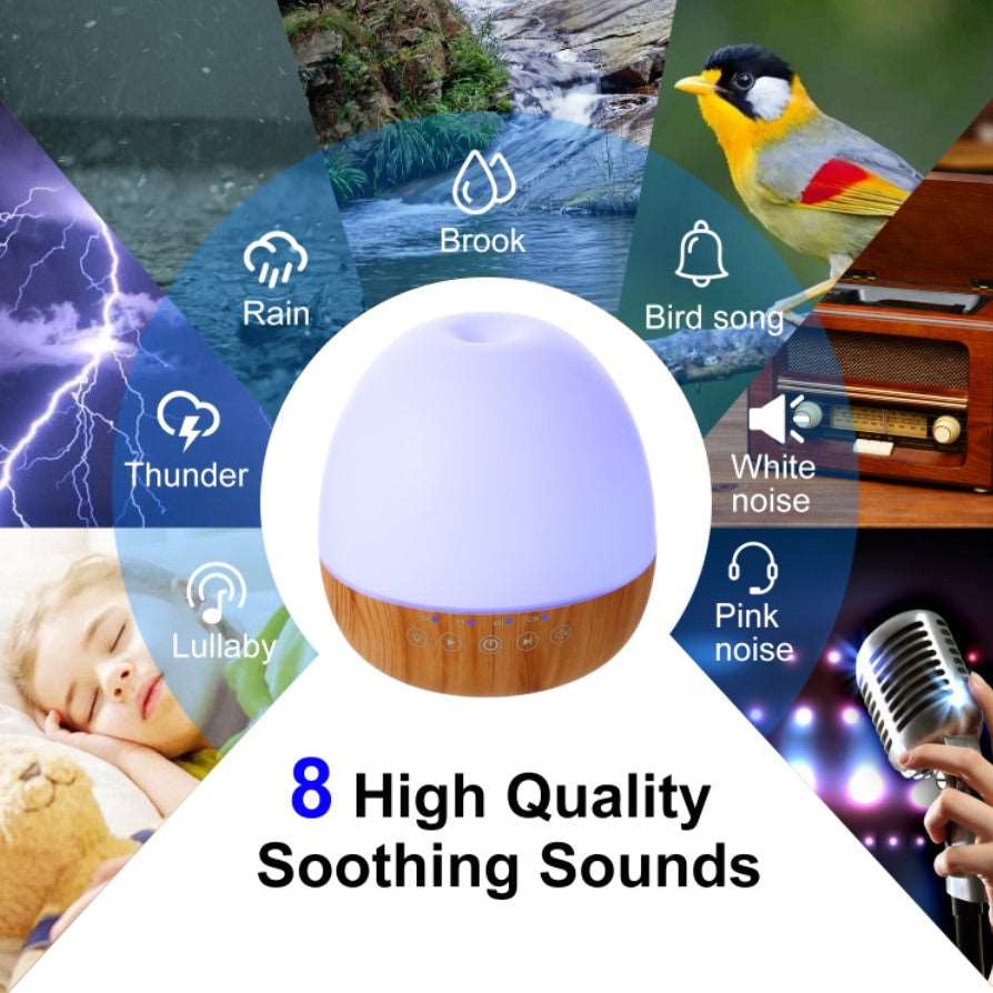 Diffuser - 3IN1 White Noise & Lullaby Diffuser & Nightlight