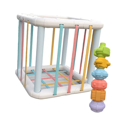 Montessori Toddler Sensory Stacking & Tactile Exploration Toy