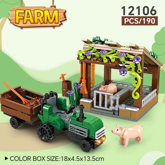 Woma Building Blocks - Small Pig Farm