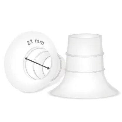 Breast Flange Size Converter For Express Cups & Breast Pumps - 17mm; 19mm or 21mm