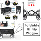 Foldable Pulling Wagon - Foldable Pulling Wagons - 100Kg Load-bearing