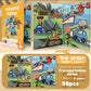 Magnetic Puzzles - Level-Up Magnetic Jigsaw Puzzle Sets A4 Sized Book - Ages 3+ Years