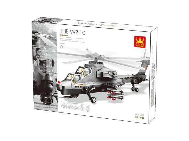 Wange Building Blocks - Gunship Helicopter