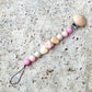 Pacifier/Dummy Clips - Silicone & Wood Pacifier-Clips