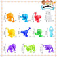 Silicone Suction Pops - Funpaste Silicone Animal Suction Pops - 28 Pcs