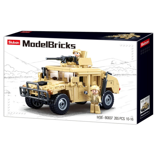 Sluban Building Blocks - Military Armored Car