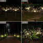 Solar LED Lights - Fireworks Solar Garden LED Lights With Metal Stake
