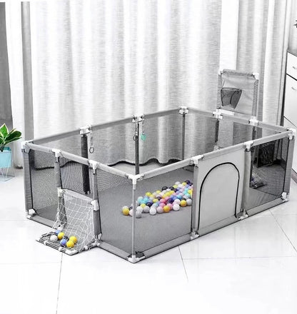 Large Rectangle Fabric Playpen - 182 cm x 122 cm