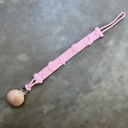 Silicone Baby Dummy Clips (One Piece Safety Design)