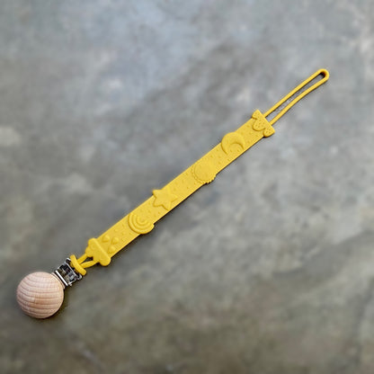 Silicone Baby Dummy Clips (One Piece Safety Design)