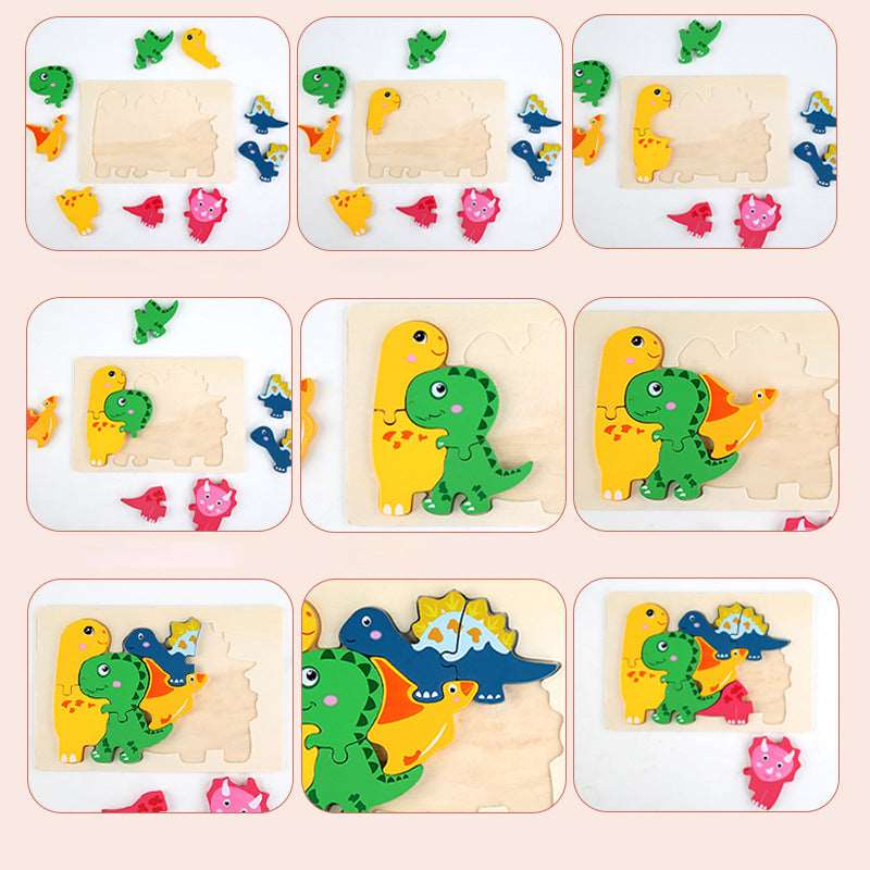 Toddler Wooden Puzzles - Wooden Animal Puzzles For Toddlers