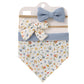Vintage Baby Bibs - Boho Cotton Baby Bib & Headband Sets - Girls