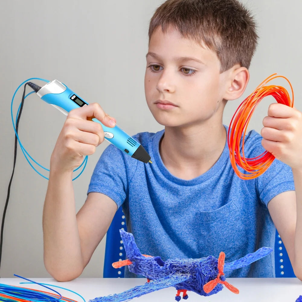 3D Printing Pen for Kids – Creative DIY Filament Drawing Toy