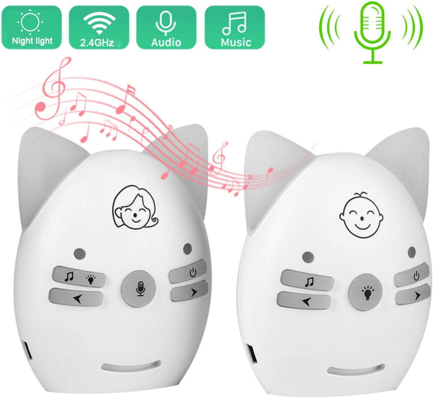 Baby Monitors - Chai Wireless 2-Way Baby Monitor