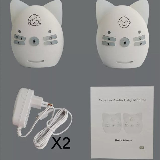 2 way deals audio baby monitor