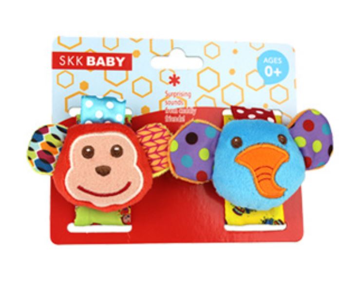 Baby Rattle - Baby Toy Wrist & Foot Rattle Sets