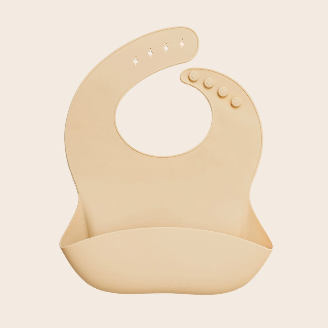 Baby Silicone Products - Soft Silicone Bucket Baby Bibs - Pastel Colors