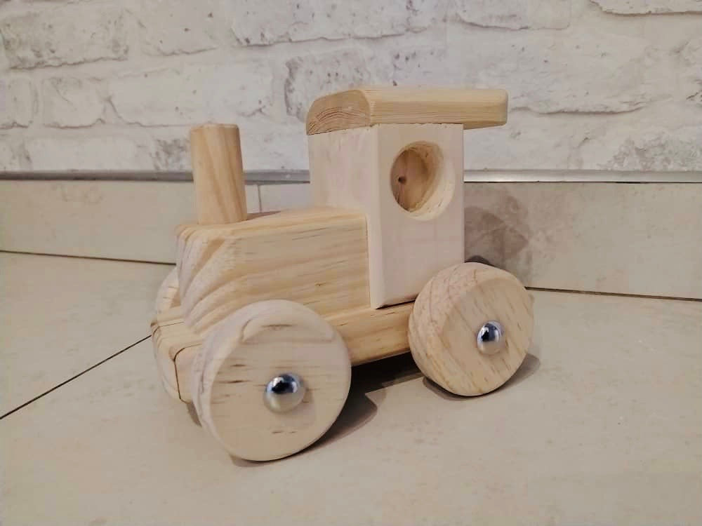Baby Wooden Toys - Classic Wooden Toys - Small Vehicles