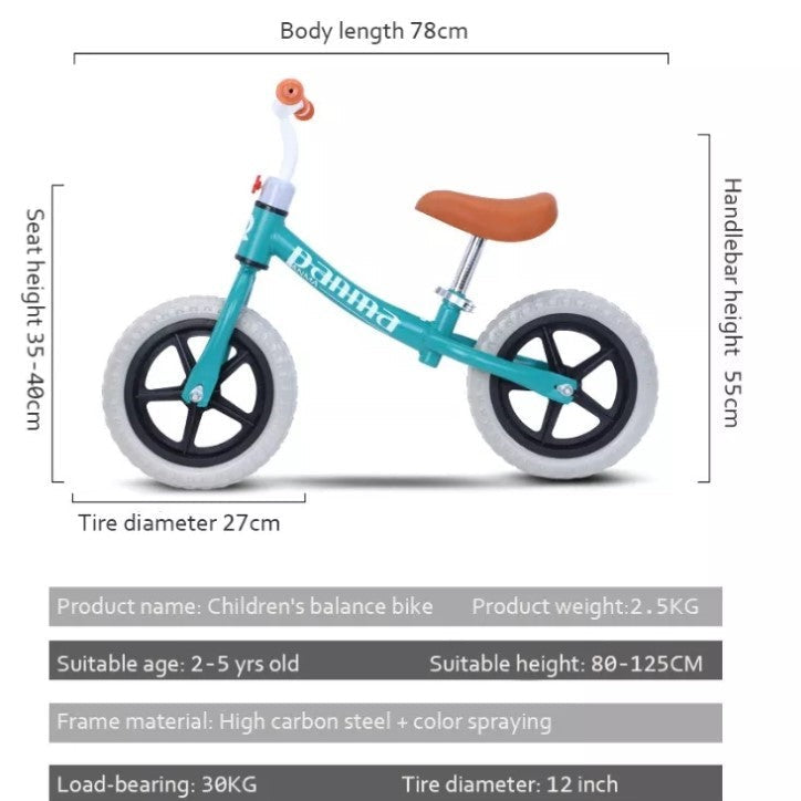Balance Bicycles - Chai Vintage Balance Bikes - Ages 2 To 4 Years