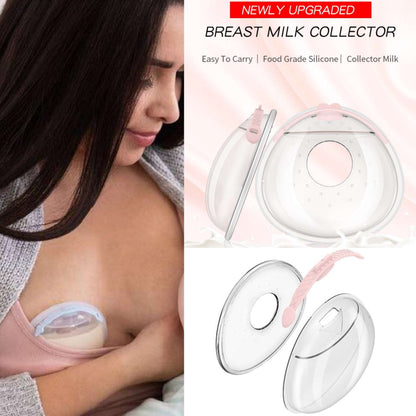 Breast Milk Collector Shells - Breast Milk Collector Shells With Stopper - 2 Pcs