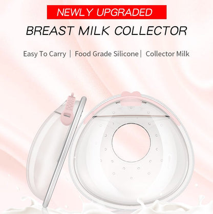 Breast Milk Collector Shells - Breast Milk Collector Shells With Stopper - 2 Pcs