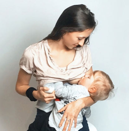 Manual Silicone Breast Milk Collector & Pump - GAMAL Manual Silicone Breast Pump - 110ml