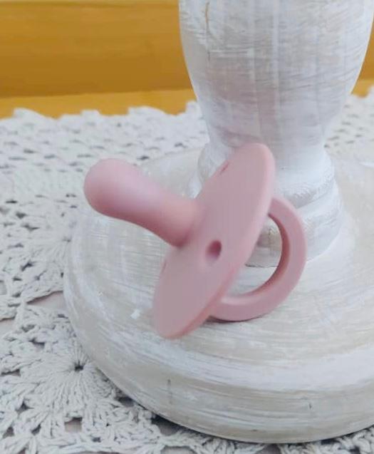 Pacifiers - Round Nipple 100% Silicone Pacifier